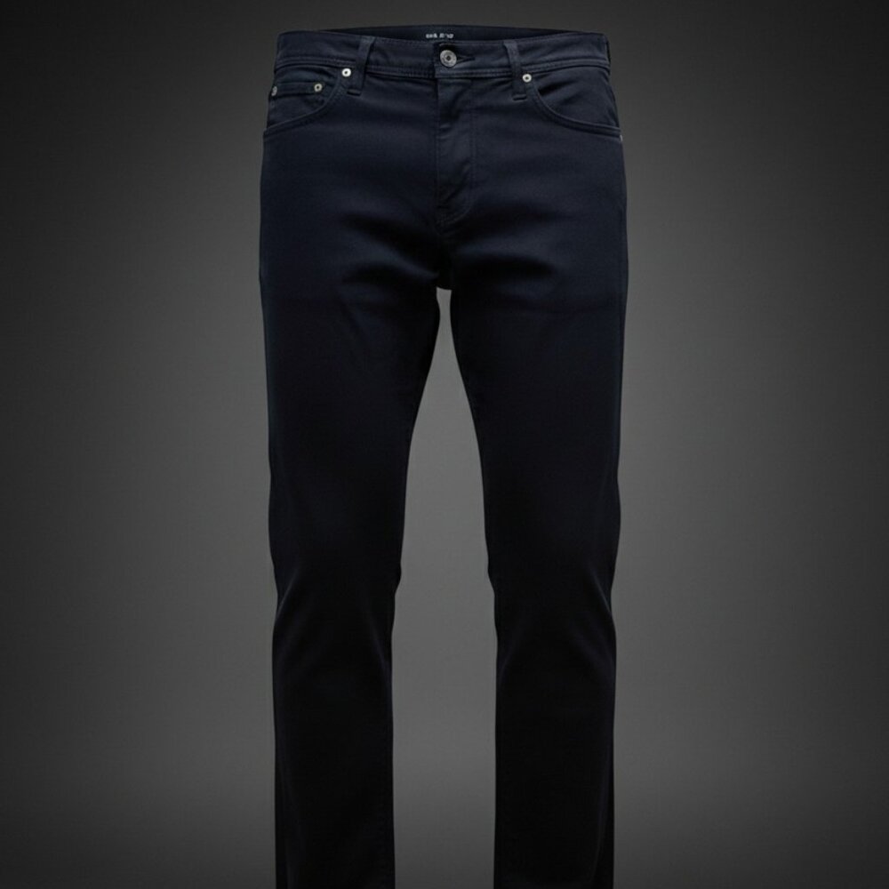 Adriano Goldschmied AG The Tellis Men Modern Slim Fit Jeans Dark Blue NWT 178